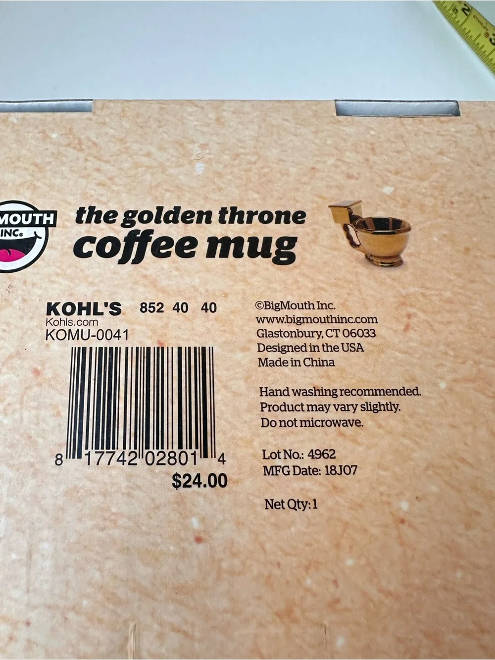 Golden Throng Mug